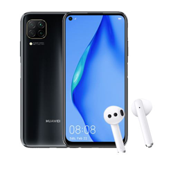 Huawei P40 Lite 6,4'' 128GB Negro + Freebuds 3 Blanco en oferta