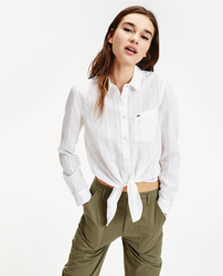 Tommy Jeans - Camisa De Mujer Anudada características