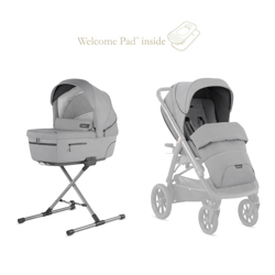 Inglesina - Sistema De Paseo Modular System Duo Aptica XT Capazo, Asiento Silla De Paseo Y Soporte Standup Horizon Grey Gris características