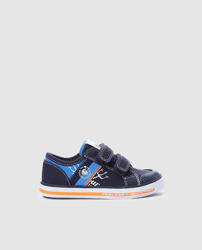 Pablosky - Zapatillas De Lona De Niño En Azul Con Doble Velcro características