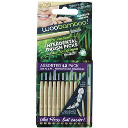 WooBamboo® Brossettes interdentaires en bambou mix en oferta