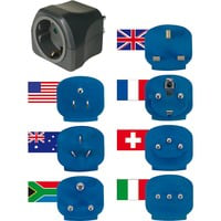 1508160 adaptateur prise d''alimentation Type C (Europlug) Universel Noir, Fiche de voyage características