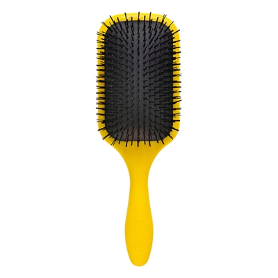 Brosse à cheveux démêlante D90L de Denman - Jaune ultra