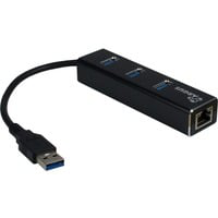 ARGUS IT-310 USB 3.2 Gen 1 (3.1 Gen 1) Type-A 1000 Mbit/s Noir, Carte réseau características