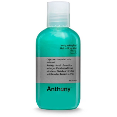 Anthony Invigorating Rush Hair and Body Wash 100ml