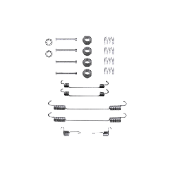 QUICK BRAKE Kit d'accessoires, mâchoire de frein 6859K  VW,SKODA,CADDY II Furgón 9K9A,JETTA IV 162, 163,CADDY II Ranchera familiar 9K9B,OCTAVIA 1U2 características