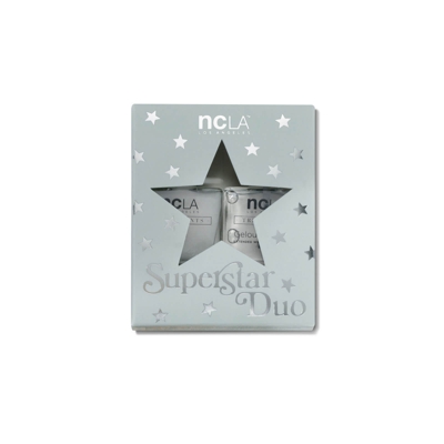 NCLA Beauty Superstar Top and Base Nail Polish Duo 2 x 13.3ml