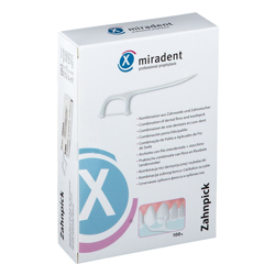 Miradent Cure-dents avec Soie Dentaire en oferta