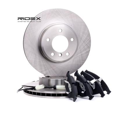 RIDEX Kit de freins, frein à disques 3405B0213  BMW,5 E60,5 Touring E61,6 E63,6 Descapotable E64