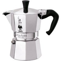 Moka Express 0,06 L Aluminium, Noir, Machine à expresso precio