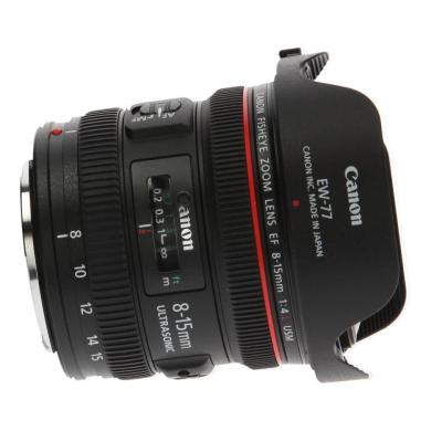 Canon EF 8-15mm 1:4.0 L USM noir - comme neuf