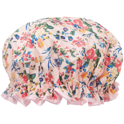 Bonnet de Douche The Vintage Cosmetic Company – Satin Rose à Motif Fleuri precio