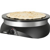 48155 appareil à crêpes 1 crèpe(s) 1250 W Noir, Acier inoxydable, Mac