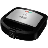 24530-56 gaufrier et appareil à croque-monsieur 700 W Noir, Acier inoxydable, Machine à croque monsieur en oferta