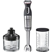 MS8CM6120 blender 0,5 L Mélangeur par immersion 1000 W Noir, Argent, Batteur électrique