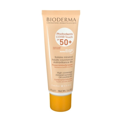 Bioderma Photoderm Cover Touch Spf50+ Teinte Claire