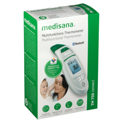 medisana® Thermomètre infrarouge multifonctions avec Bluetooth® TM 750 connect precio