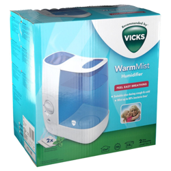 Vicks® Humidificateur d'air à vapeur chaude Vh845E2 precio