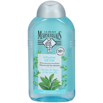 Le Petit Marseillais Shampooing Infusion Détox - Thym & Thé vert Bio