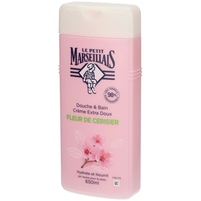 Le Petit Marseillais Douche & Bain Crème Extra Doux - Fleur de Cerisier