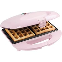 ASW401P moule à gauffres 2 gauffre(s) 700 W Rose, Machine à gauffre precio