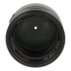 Sony SAL-85F14Z 85-127.5 mm f1.4 objectif noir - comme neuf características