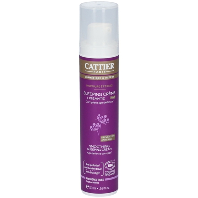 Cattier Sleeping Crème Lissante Bio