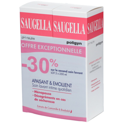 Saugella Poligyn Ligne Rose Soin Lavant Intime Doux en oferta