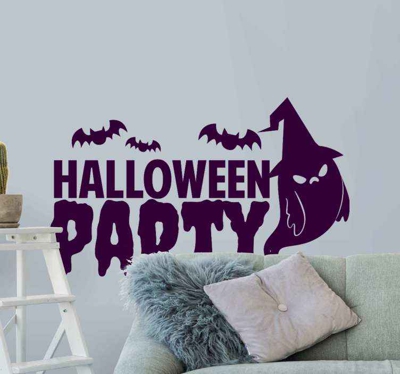 Autocollant Fête d'Halloween