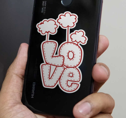 Sticker Original Texte Love precio