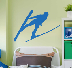 Sticker Mural Skieur Professionnel en oferta