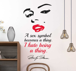 Sticker Marylin Monroe sex symbol en oferta