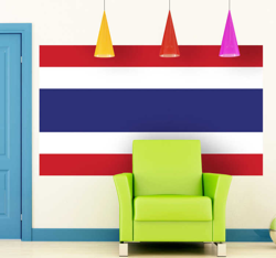 Autocollant mural drapeau Thaïlande en oferta