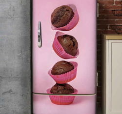 Sticker pour Frigo Petit gâteau au chocolat en oferta