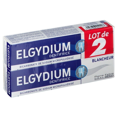 Elgydium dentifrice blancheur