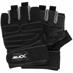 JELEX Fit gants d'entraînement rembourrés noir-gris precio