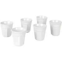 BICCHIERINO Tasse Blanc Café 6 pièce(s), Gobelet precio