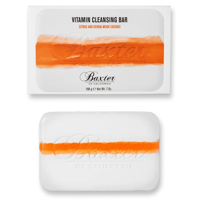 Baxter of California Vitamin Cleansing Bar Citrus and Herbal Musk 198g