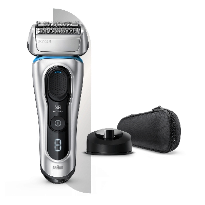 Braun Series 8 8350s Electric Shaver, Silver