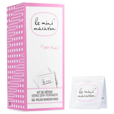 Le Mini Macaron Gel Removal Pads (100 Pads)