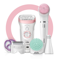 Braun Silk-épil 9 9-985 Beauty Set, White/Rose Gold características