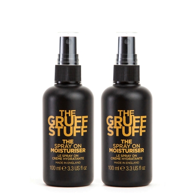 The Gruff Stuff The Spray On Moisturiser Duo