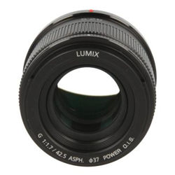 Panasonic 42.5mm 1:1.7 Lumix G ASPH Power OIS noir - très bon état características