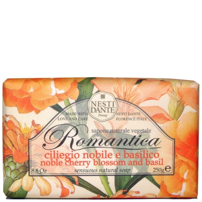 Savon Romantica fleur de cerisier et basilic Nest Dante 250 g