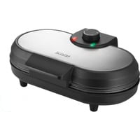 PANCAKE MAKER American appareil à crêpes 2 crèpe(s) 1000 W Noir, Acier inoxydable, Pancakemaker en oferta