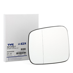 TYC Miroir De Rétroviseur 337-0162-1 Glace Retroviseur,Verre De Rétroviseur VW,TRANSPORTER IV Autobús 70XB, 70XC, 7DB, 7DW,TRANSPORTER IV Furgón 70XA en oferta