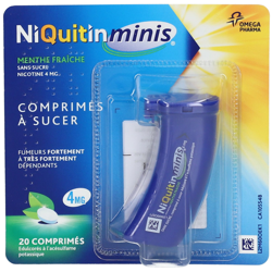 Niquitinminis Menthe FraÎche 4 mg Sans Sucre en oferta