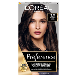 L'Oréal Paris Préférence Infinia Hair Dye (Various Shades) - 3.0 Brasilia Dark Brown precio