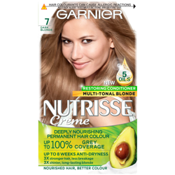 Garnier Nutrisse Permanent Hair Dye (Various Shades) - 7 Dark Blonde características