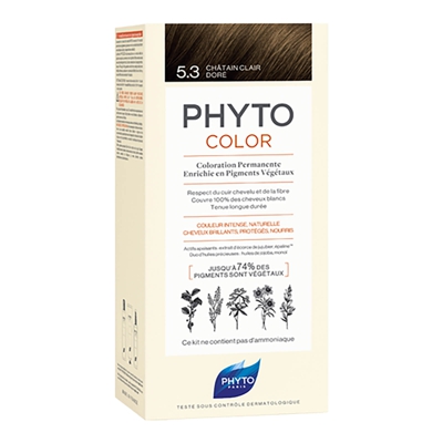 Phyto Hair Colour by Phytocolor - 5.3 Light Golden Brown 180g